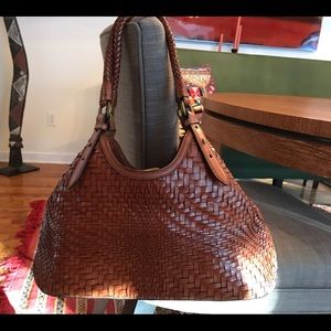 Woven Leather Cole Haan Shoulder bag